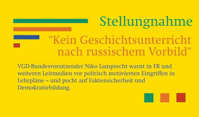 8.9.2026: VGD zur Lehrplandiskussion nach Sachsen-Anhalt-Wahl